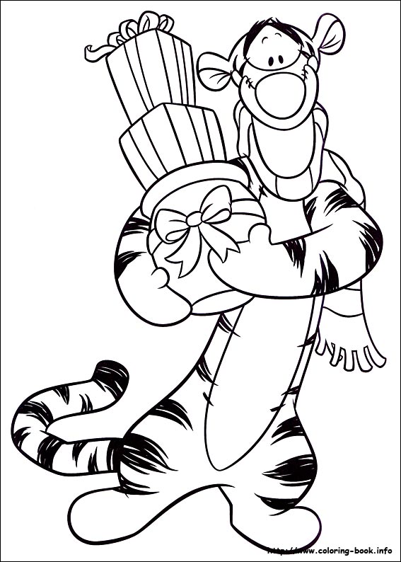 过圣诞节的跳跳虎漫画图片-图5