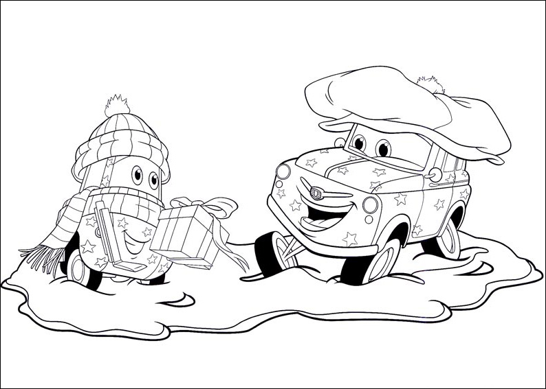 汽车总动员圣诞版漫画-图5