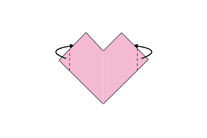 怎样用折纸折出心脏-图5