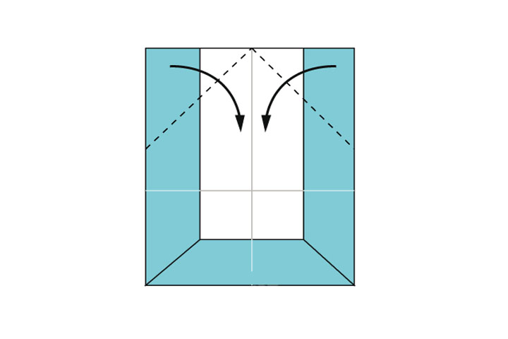 用纸折简单漂亮的信封-图5
