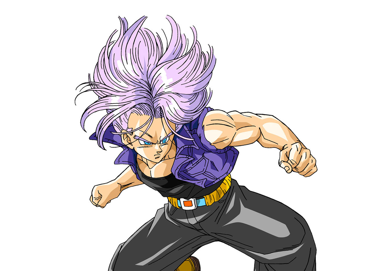 七龙珠Z中的特兰克斯漫画图片