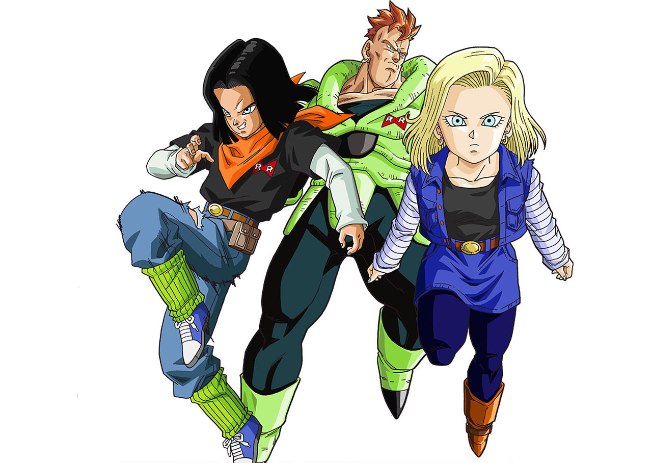 七龙珠Z中的机器人动漫图片