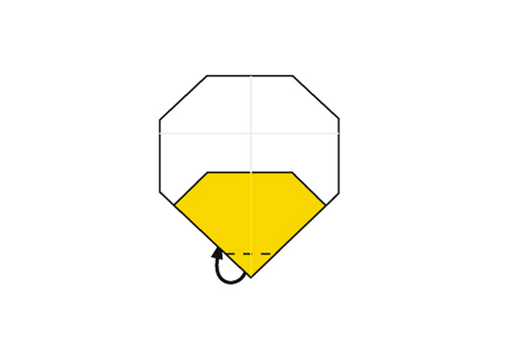 用纸折鸭脸的方法-图10