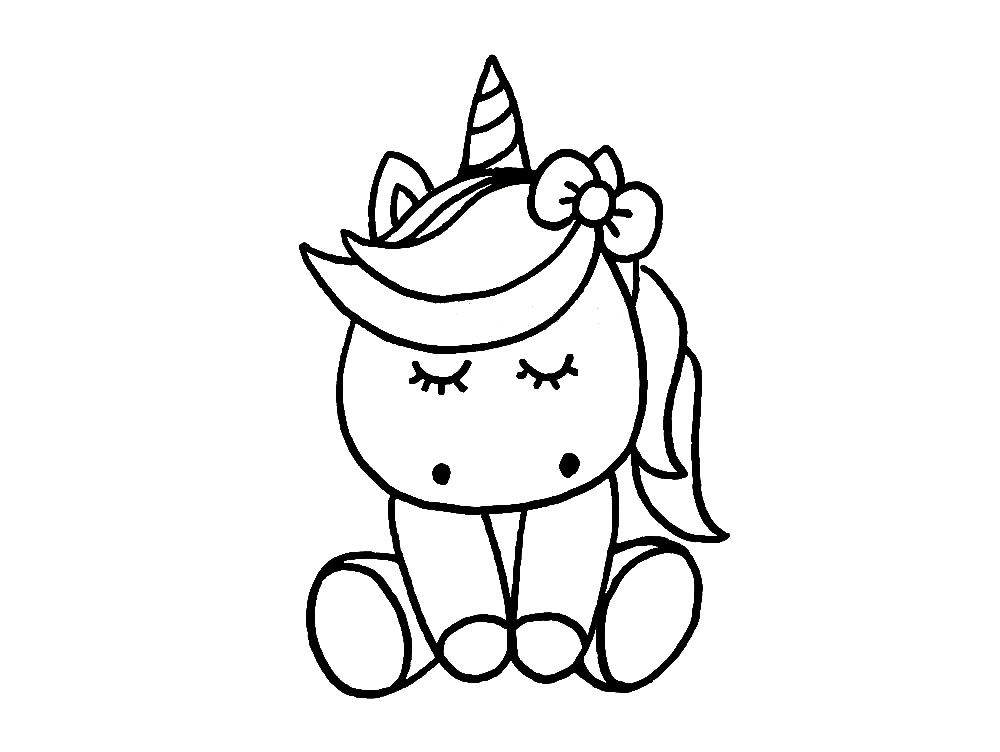 步骤13：将小马的头发部分补充完整