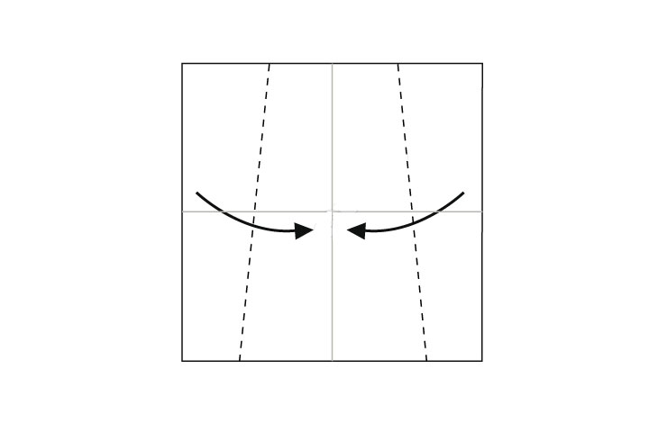 怎么用纸折连衣裙-图2