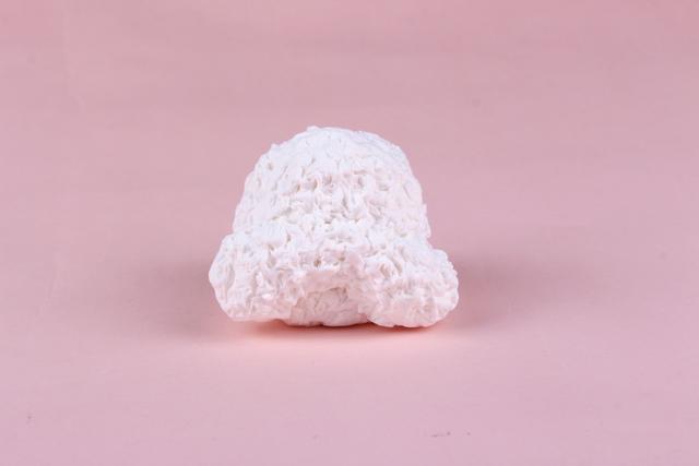 步骤3：然后用七本针戳出毛茸茸的样子，如上图所示。