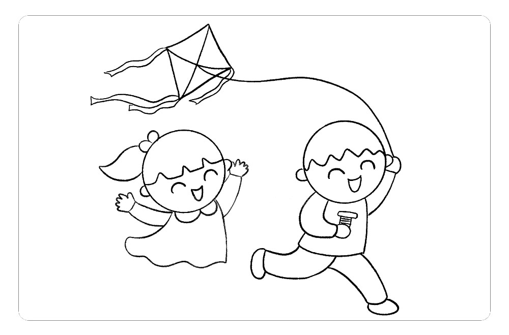 步骤5：画小女孩步骤