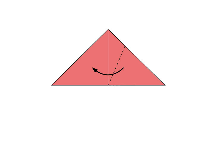 用纸折郁金香的方法步骤-图2