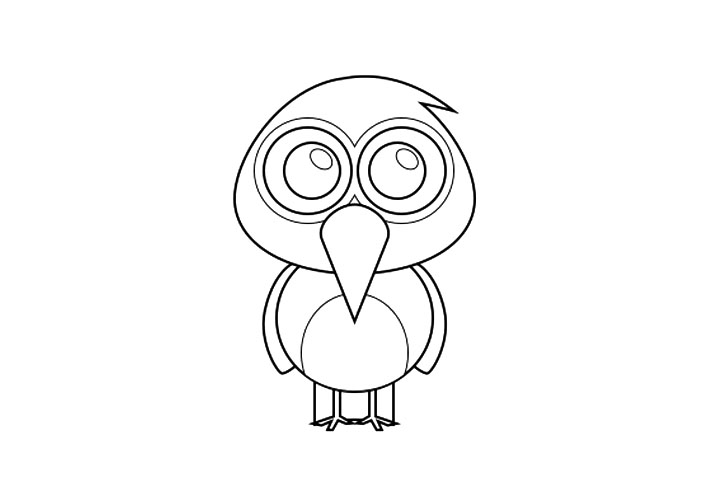 如何画鹦鹉-图6