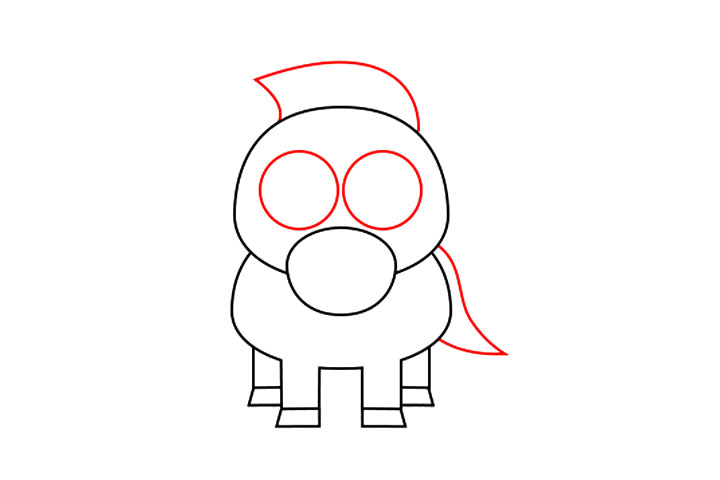 如何画粉色小马-图3