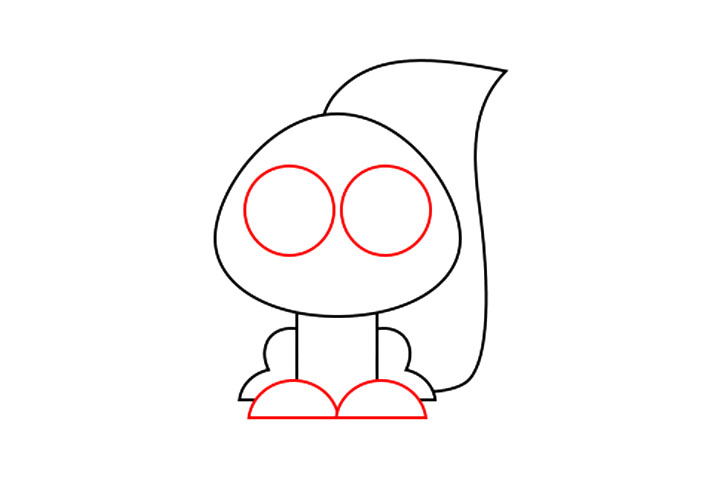 如何画大门牙松鼠-图3