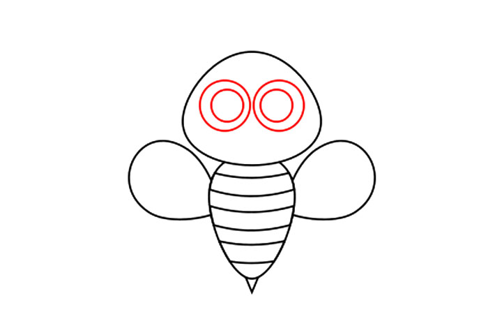 如何画蜜蜂-图4