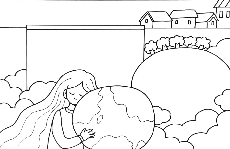 世界地球日手抄报-图4