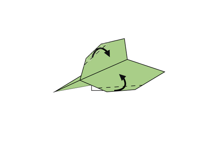 怎么折纸飞机最简单-图9