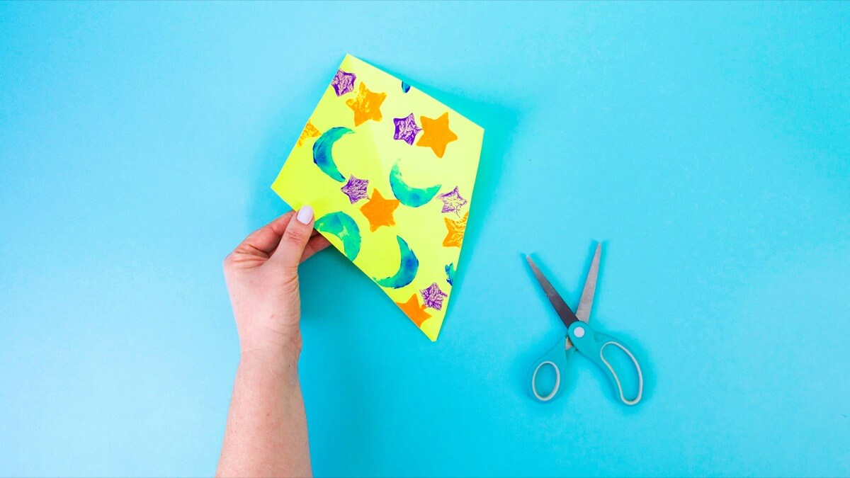 步骤9：您的风筝已经成形！ 