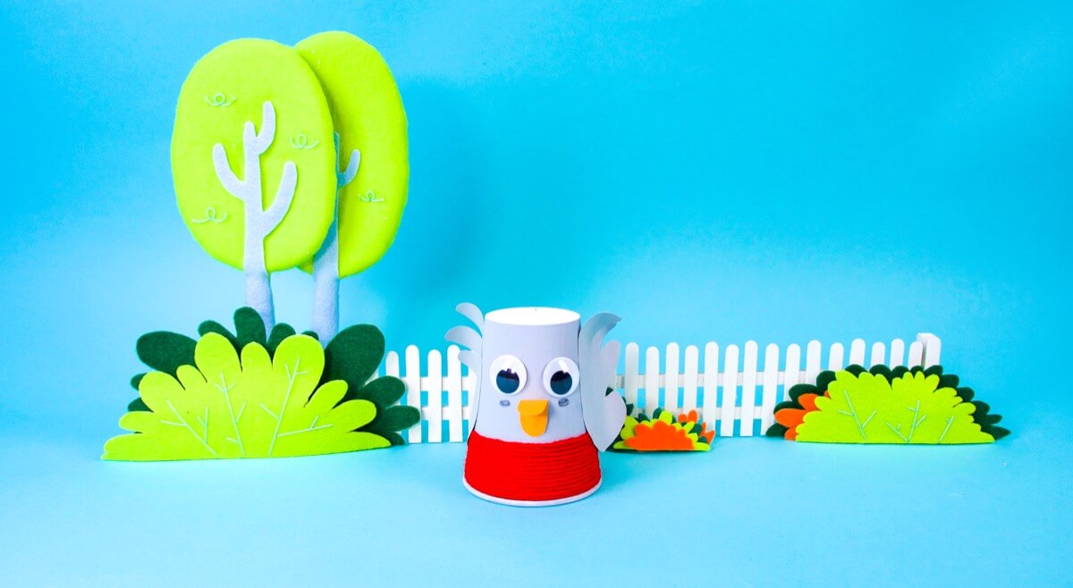 纸杯版知更鸟做法教程