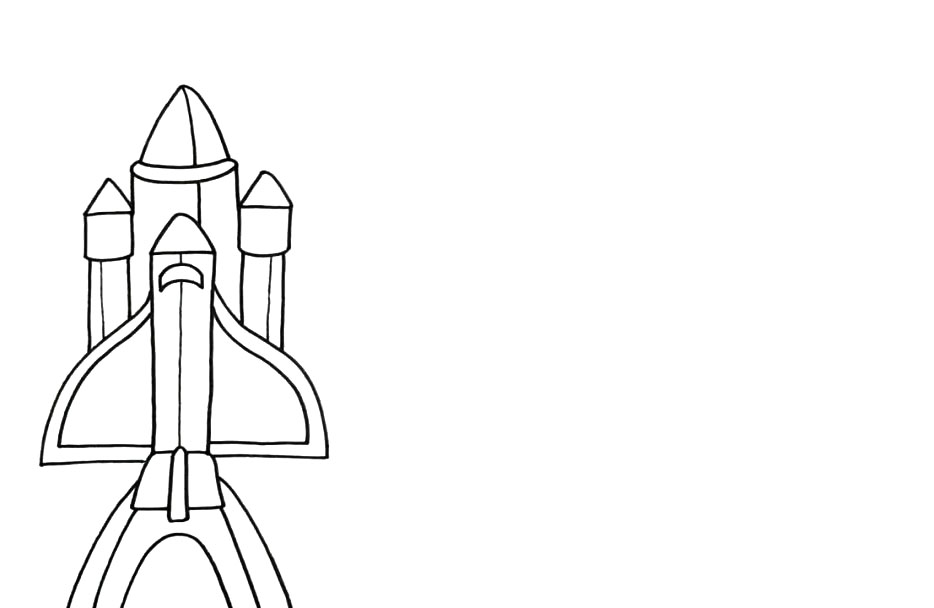 航天日手抄报教程-图2