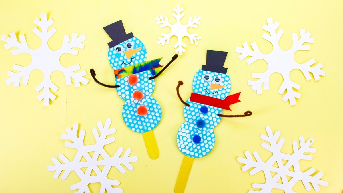 雪人手工的方法