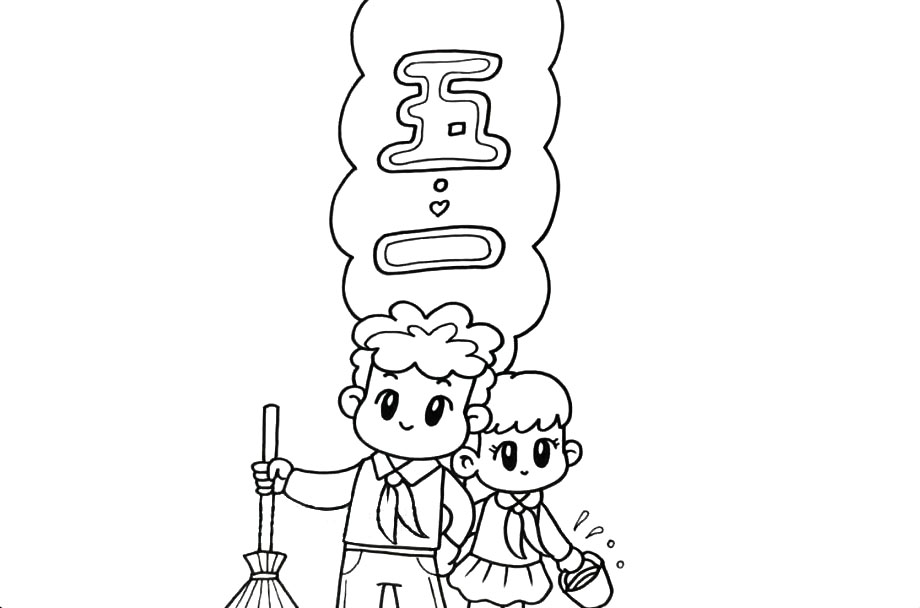 2021五一劳动节手抄报教程-图3