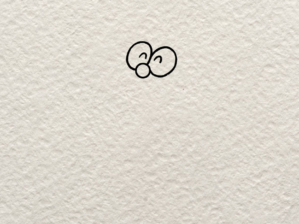 超开心的哆啦A梦简笔画画法-图1