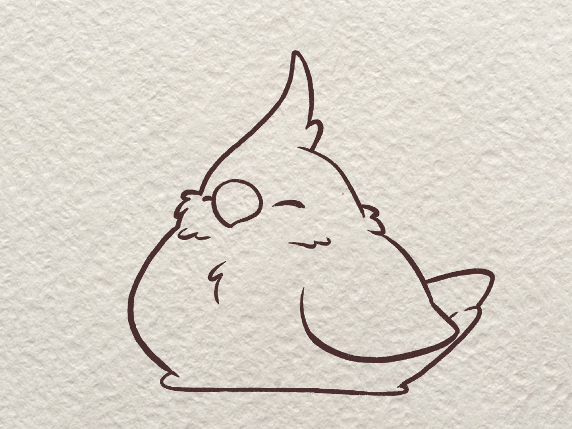 胖啾简笔画画法-图6