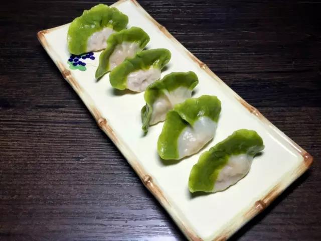 翡翠白玉水饺