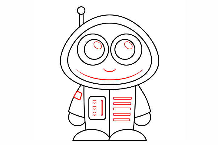 如何画宇航员-图5