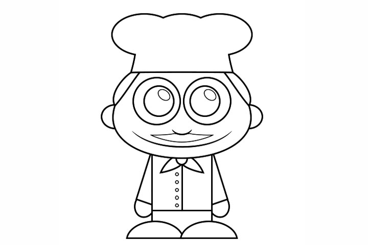 如何画厨师-图6