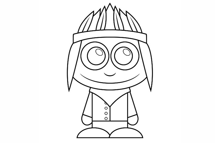 如何画印第安酋长-图6