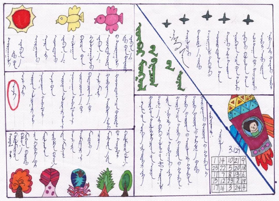 5张简单好画的儿童节手抄报-图2