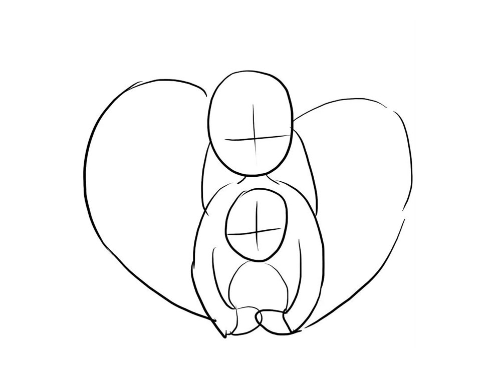 步骤1：绘制轮廓草图