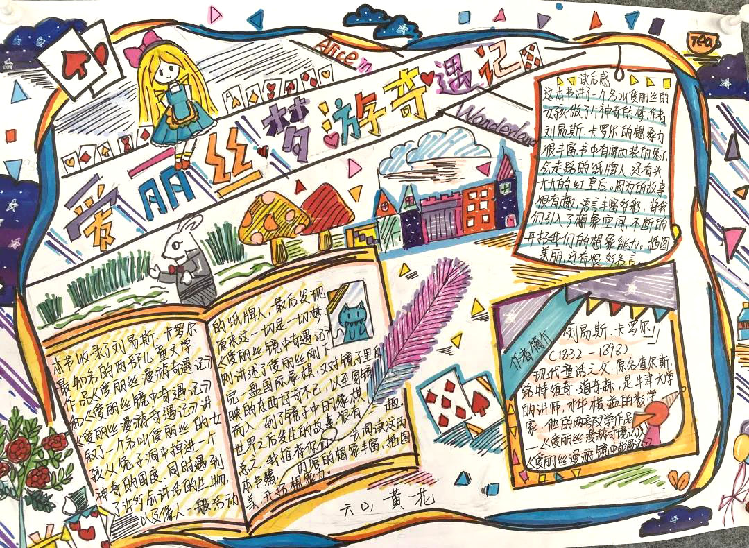 “ 推荐一本好书”主题手抄报图片-图1