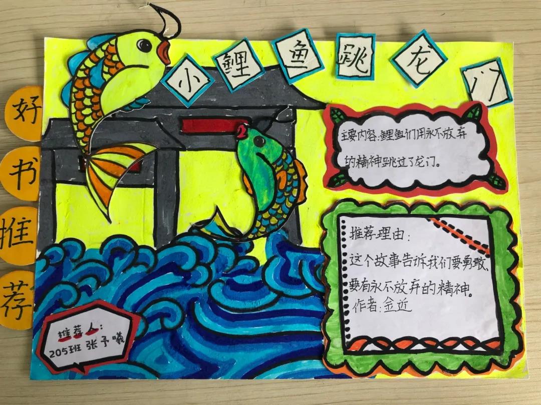 “好书推荐 快乐共享”主题手抄报-图2