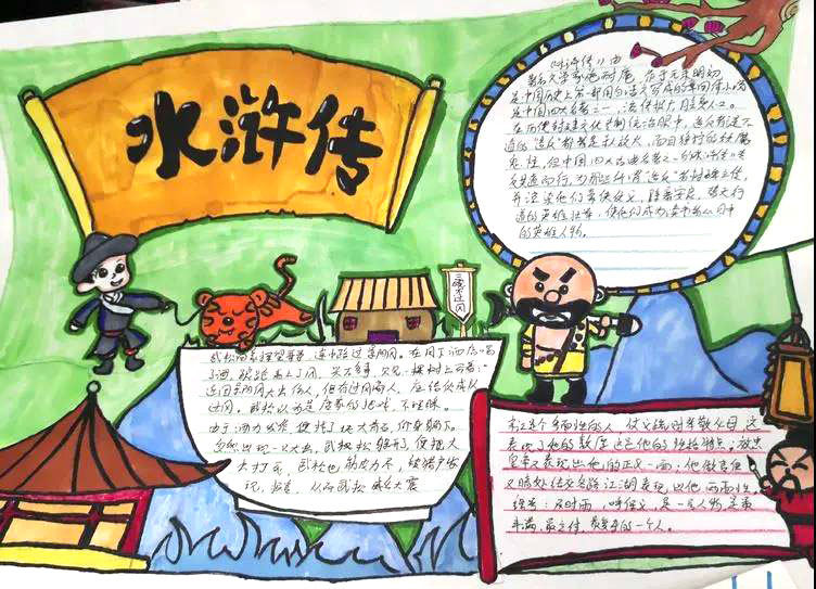 水浒传手抄报一等奖-图4