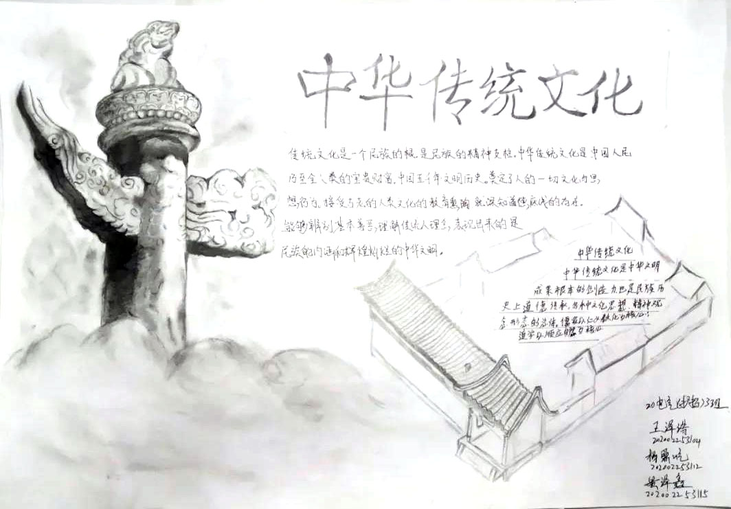 弘扬中华优秀传统文化手抄报-图7