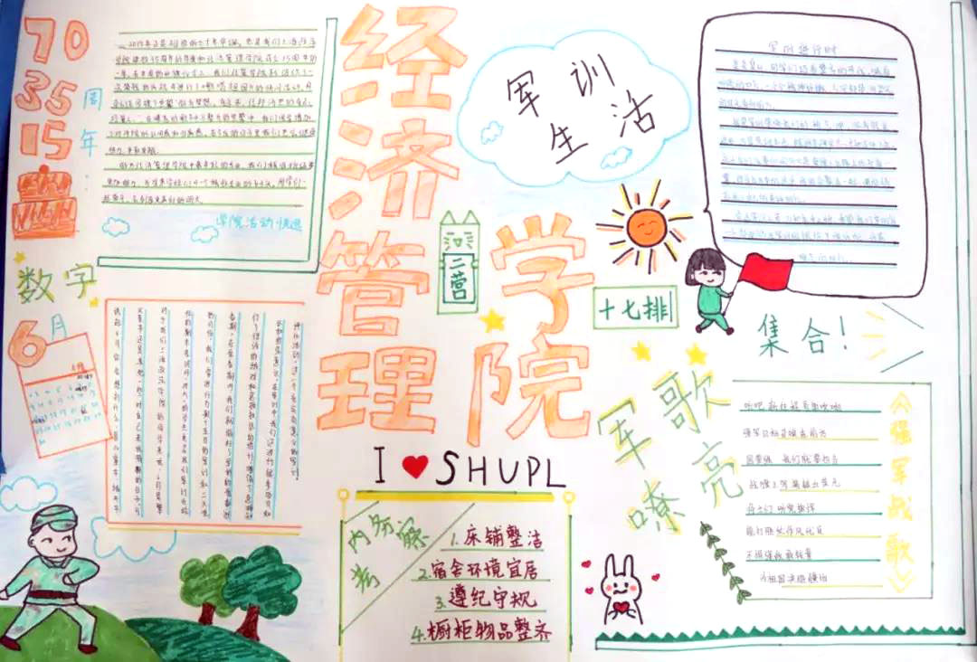 关于军训的手抄报图片大全-图6