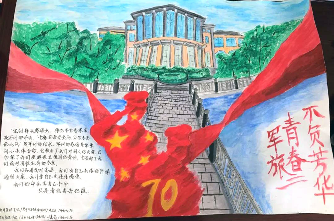 关于军训的手抄报图片大全-图14