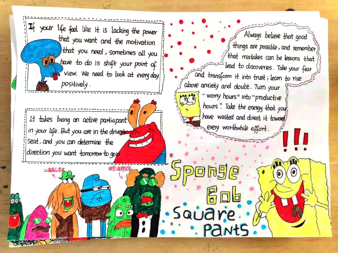 简单漂亮的英语手抄报图片-图2