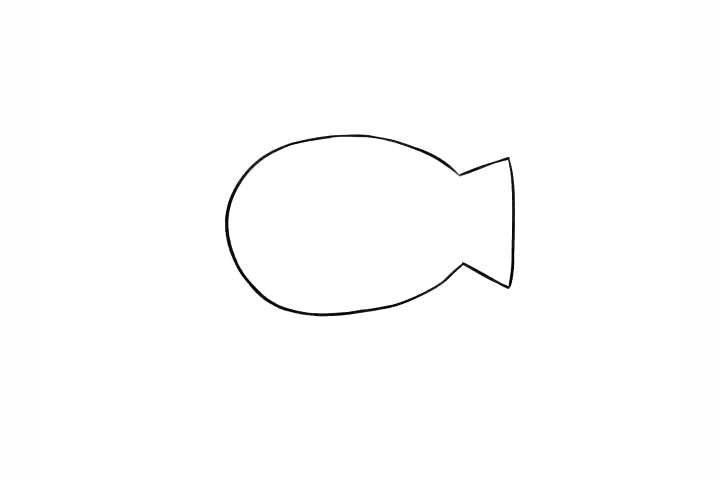 一步步画出可爱的小鱼儿-图1