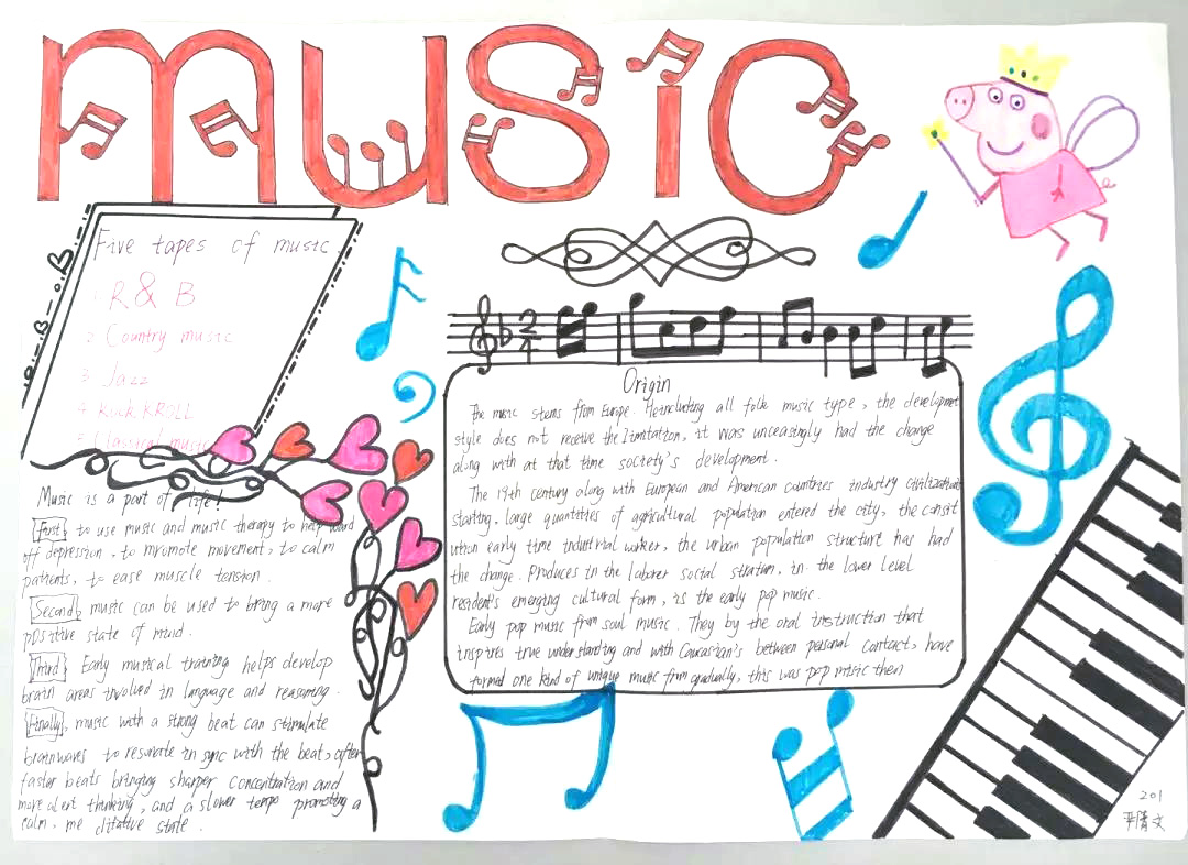 有关音乐的英语手抄报-图5