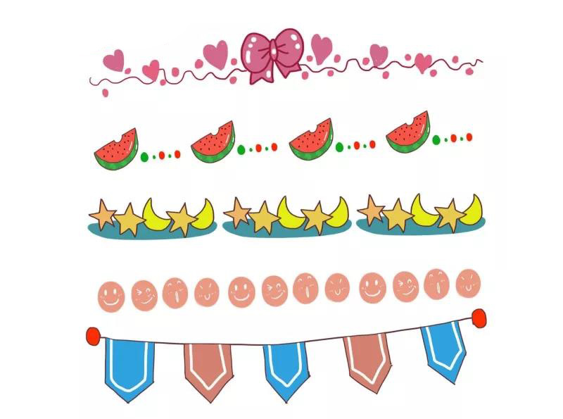 30款漂亮的手抄报边框素材-图3