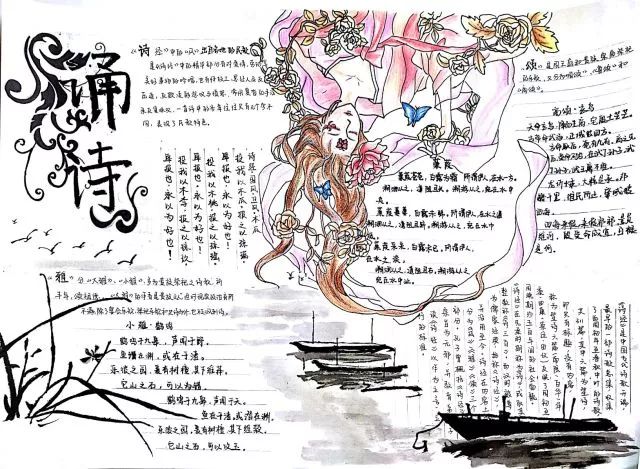 7张以读书为主题的手抄报图片-图3