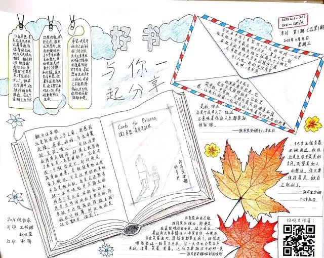 7张以读书为主题的手抄报图片-图7