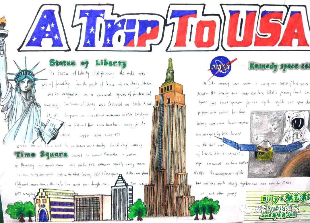 初二英语手抄报优秀作品-图3