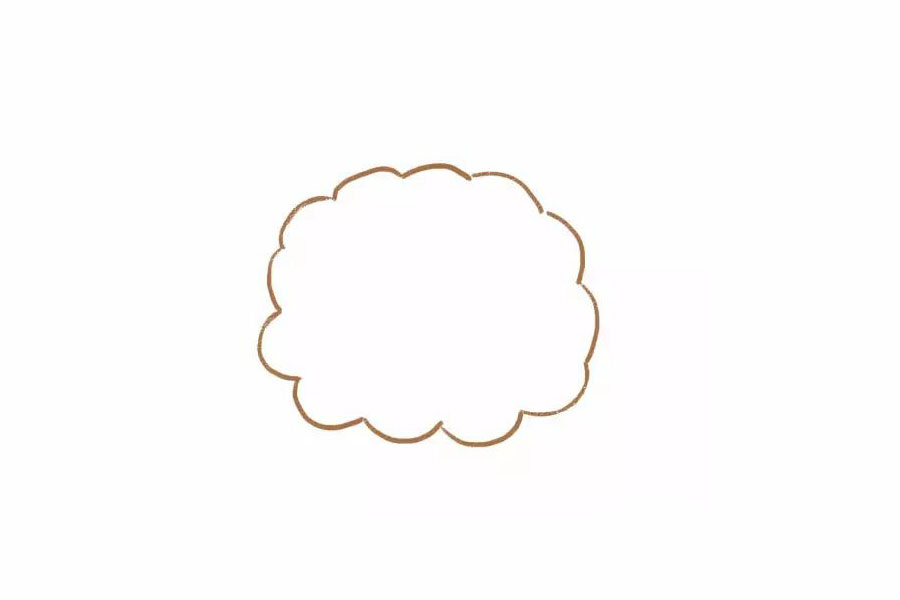 开心的月饼简笔画怎么画-图1