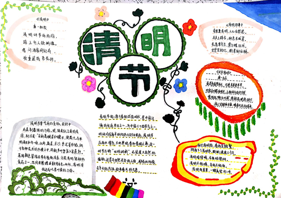 三年级清明节手抄报简单又漂亮-图10