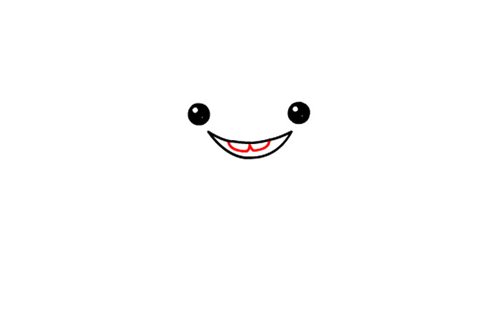 如何画可爱小水母-图3