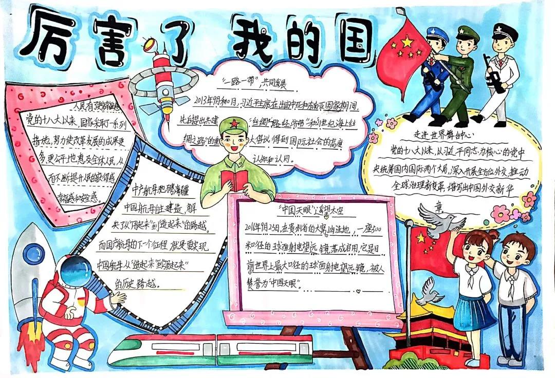 小学生爱国主题手抄报简单又漂亮-图7