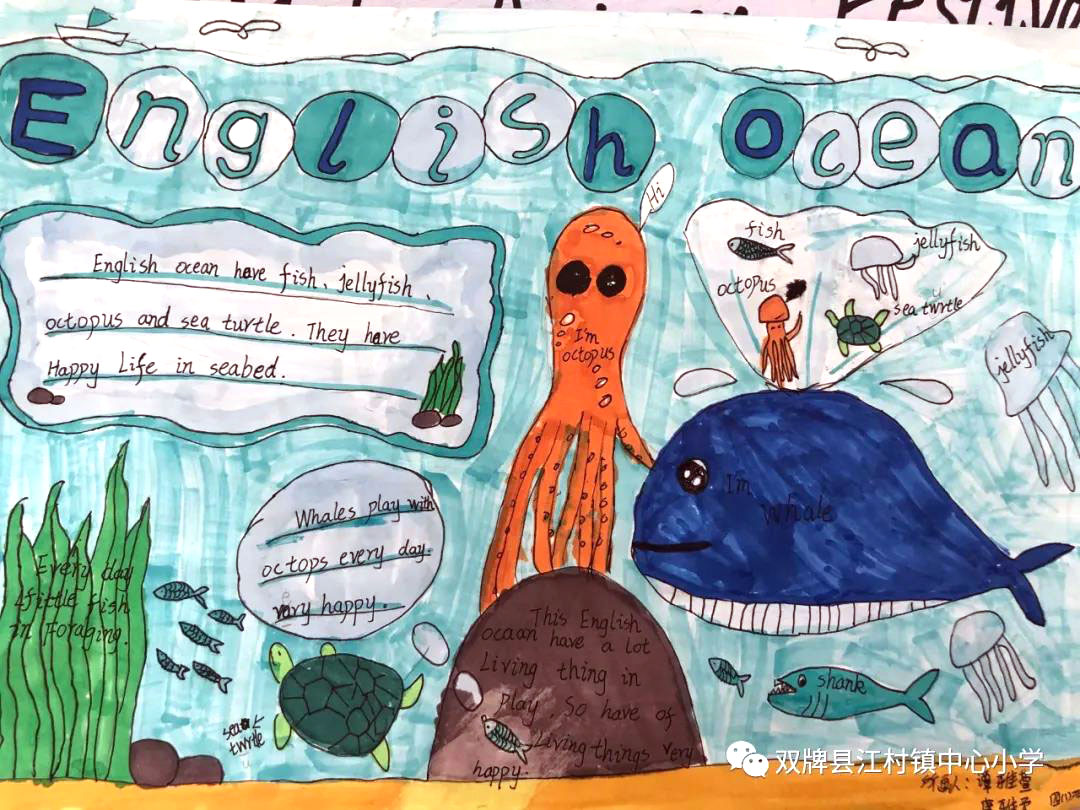 英语手抄报简单又漂亮-图1