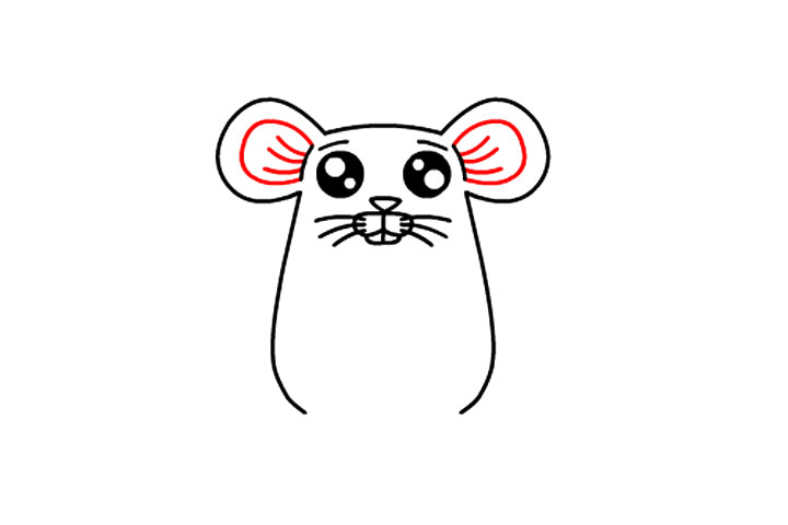 如何画抱着奶酪的小老鼠-图9